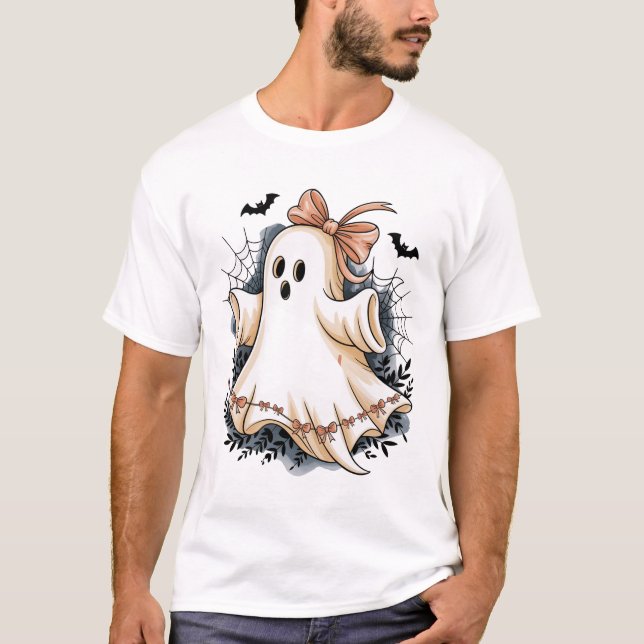 Camiseta Halloween Ghost Spooky (Frente)