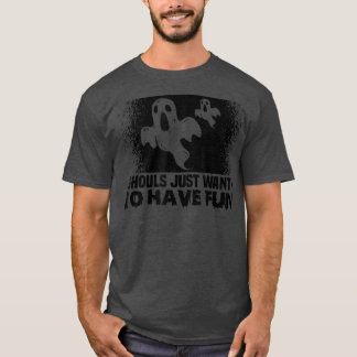 Camiseta Halloween Ghouls just want to have fun Spooky Hall