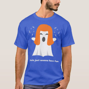 Camiseta Halloween Ghouls só quer se divertir