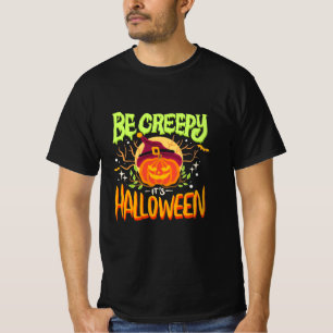 Camiseta Halloween Gift Seja Assustador É Halloween