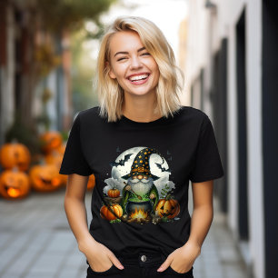 Camiseta Halloween Gnomo Breaking