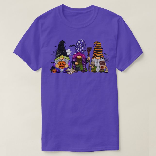 Camiseta Halloween Gnomos (Frente do Design)