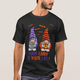 Camiseta Halloween Gnomos, Feliz Halloween