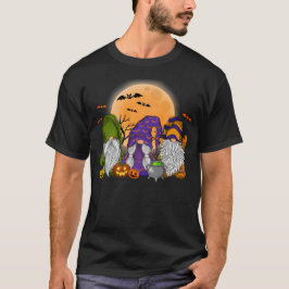 Camiseta Halloween Gnomos, Feliz Halloween