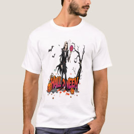 Camiseta halloween graffiti art anime