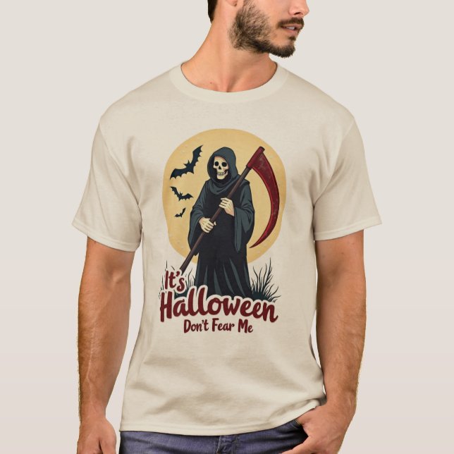 Camiseta Halloween Grim Reaper (Frente)