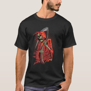 Camiseta Halloween - Grim Reaper Scyth