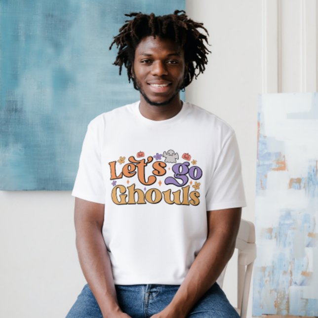 CAMISETA HALLOWEEN GROOVY DEIXE OS GANHOS (Criador carregado)