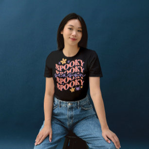 CAMISETA HALLOWEEN GROOVY GHOSTS SPOOKY SEASON