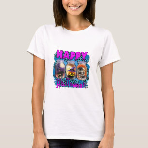 Camiseta Halloween Happy Halloween Aniversário