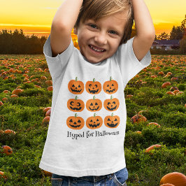 Camiseta Halloween Happy Jack O'Lanterns
