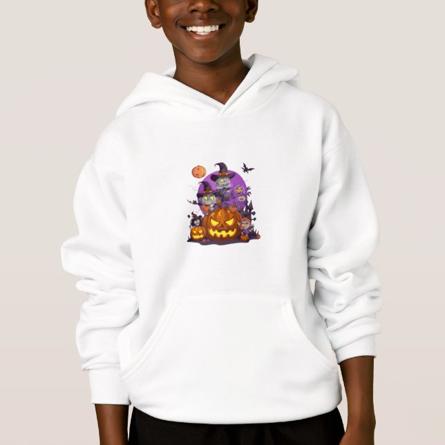 CAMISETA HALLOWEEN HOODIE (Frente)