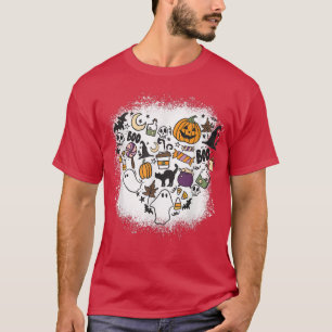 Camiseta Halloween Horror Costume Pumpkin Vampire Ghost Boy