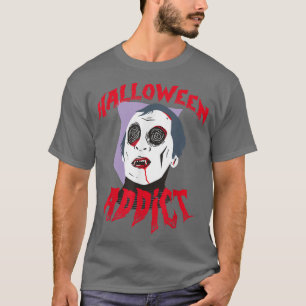 Camiseta Halloween Horror Stories Assustadores filmes Vampi