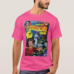 Camiseta Halloween Horror Vintage Ceifador Sombrio Revista