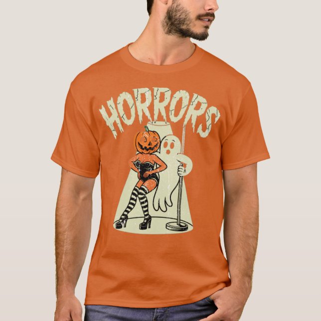 Camiseta Halloween Horrors (Frente)