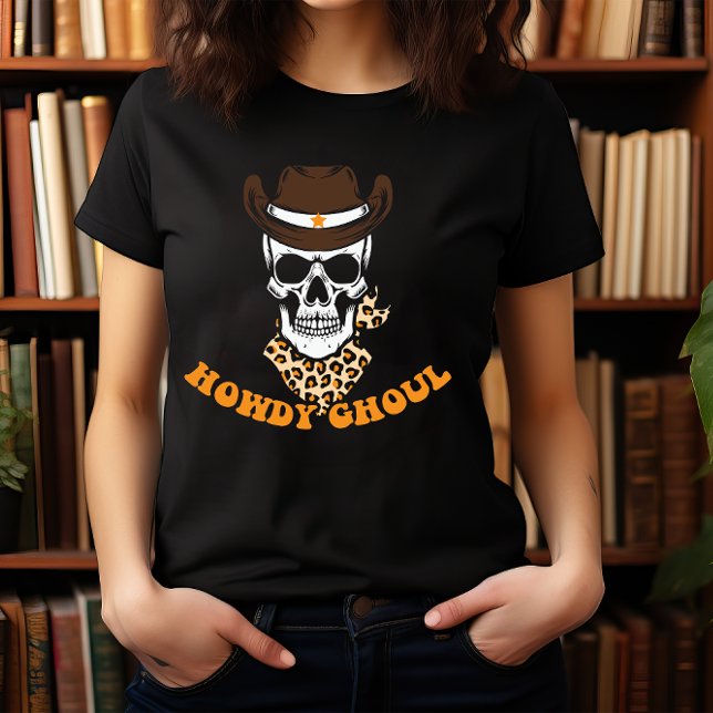CAMISETA HALLOWEEN HOWDY GHOUL COWBOL (Criador carregado)