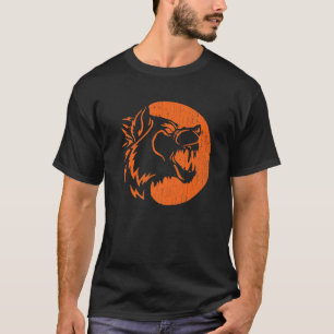 Camiseta Halloween Howling Werewolf Presas Pumpkin Jack O L