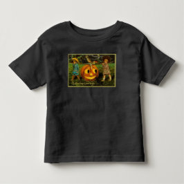 Camiseta Halloween Jack-o-Lantern Harvest Night por Criança