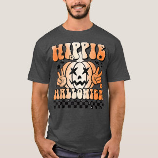 Camiseta Halloween Jack O Lantern Hippie Halloween Hippie W