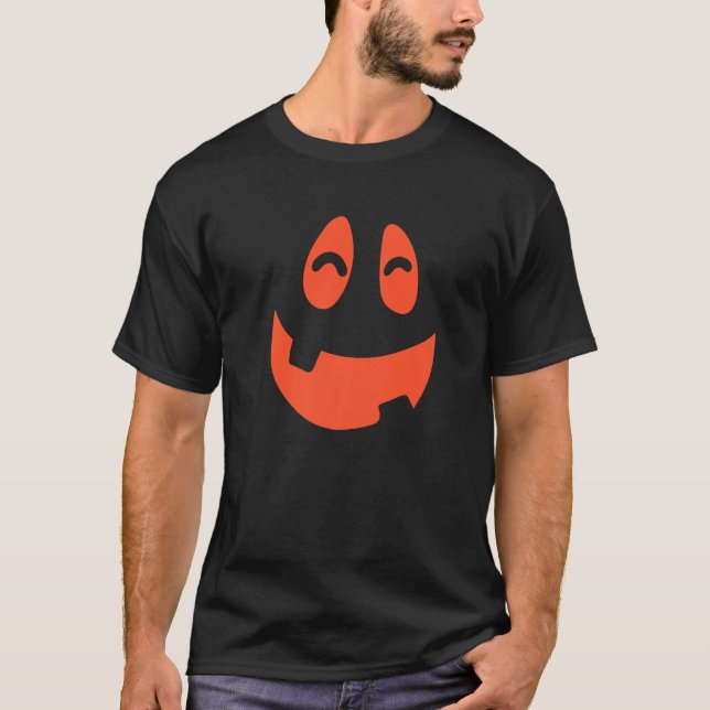 Camiseta Halloween Jack O Lantern Jackolantern Funny Lazy C (Frente)