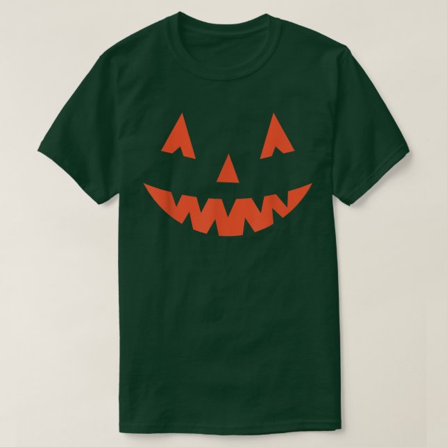 Camiseta Halloween Jack O Lantern Jackolantern Funny Lazy C (Frente do Design)