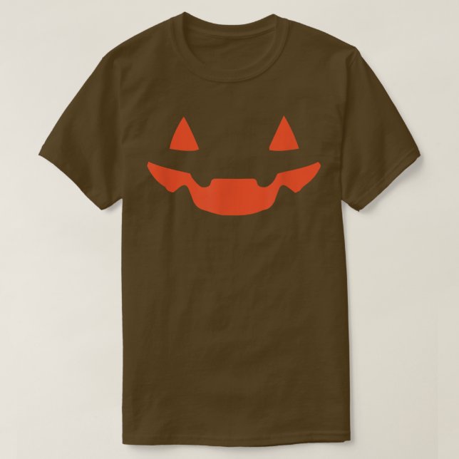 Camiseta Halloween Jack O Lanterna Jackolantern Cute Feliz  (Frente do Design)