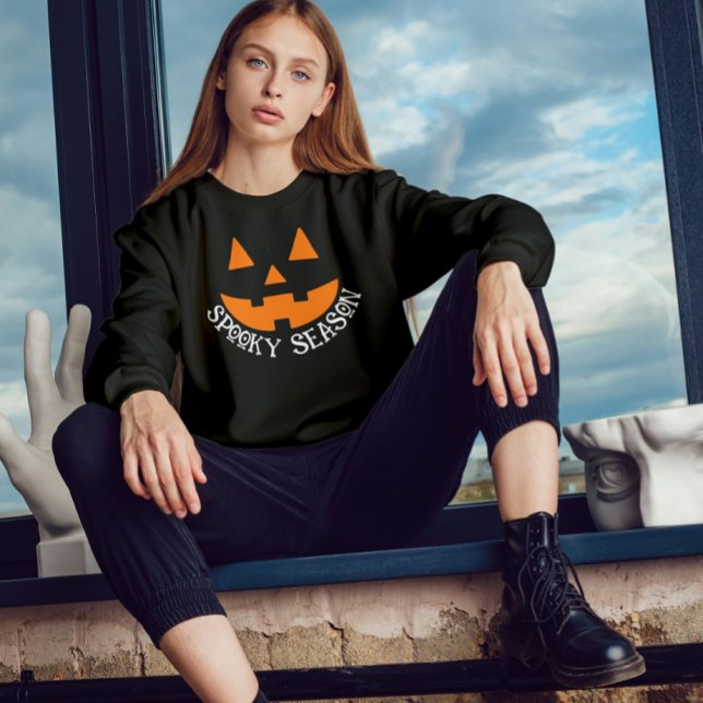 Camiseta Halloween Jack O Lanterna Pumpkin Face (Criador carregado)