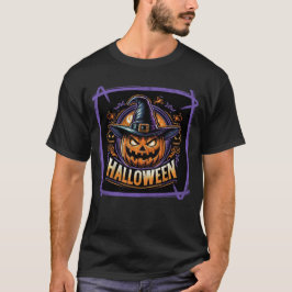 Camiseta Halloween Jack O'Lantern Witch