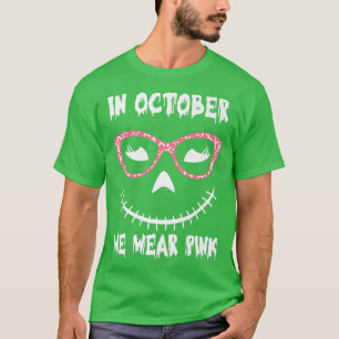 Camiseta Halloween Jack O'Lanterna P: Conhecimento do Cance