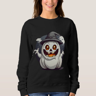 Camiseta Halloween Kürbis Geist