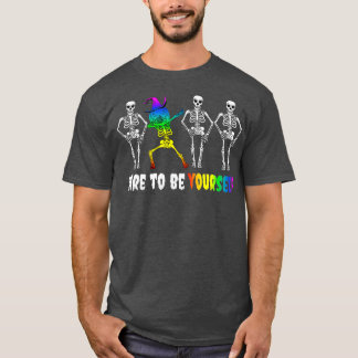 Camiseta Halloween LGBT Pride Costume Dare To Be Gay