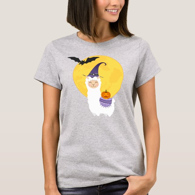 Camiseta Halloween Llama (Frente)