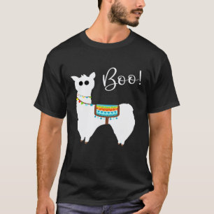 Camiseta Halloween Llama Llama boo tee