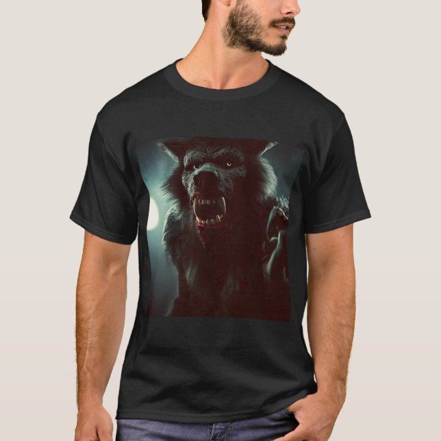Camiseta Halloween - Lobisomem 2 (Frente)