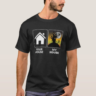 Camiseta Halloween Lover Spooky House Decorator For Men Wom