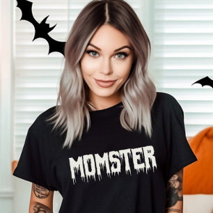 Camiseta Halloween, Mãe de Diversão de Script de Unidade de