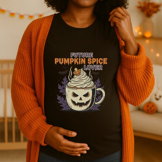 Camiseta Halloween Materny Future Pumpkin Spice Lover (Criador carregado)