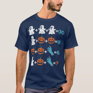 Camiseta Halloween Math Teacher Premium