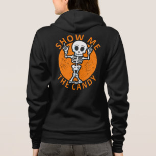 Camiseta Halloween Me Mostra O Esqueleto De Candy