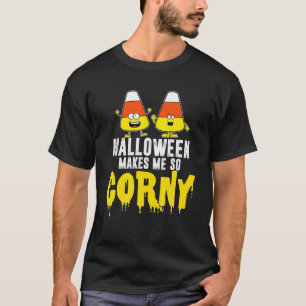 Camiseta Halloween Me Torna Um Docinho Feliz De Halloween
