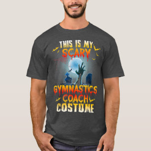 Camiseta Halloween Minha Carinha Ginástica Treinadora Costu