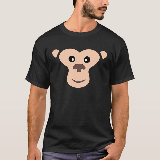 Camiseta Halloween MONKEY Face Figurume Kids Easy MONKEY Co (Frente)