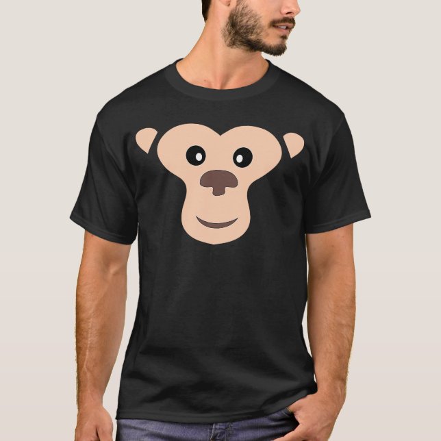 Camiseta Halloween MONKEY Face Figurume Kids Easy MONKEY Co (Frente)