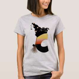 Camiseta Halloween Monograma - Letra C
