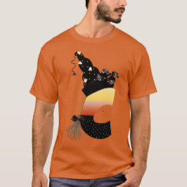 Camiseta Halloween Monograma - Letra C
