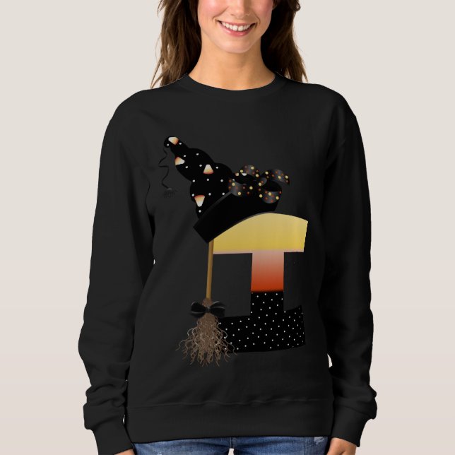 Camiseta Halloween Monograma - Letra I (Frente)