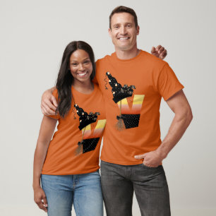 Camiseta Halloween Monograma - Letra V