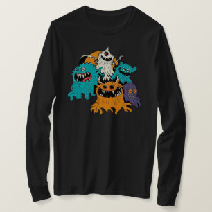 Camiseta Halloween/Monster/Outubro/Queda