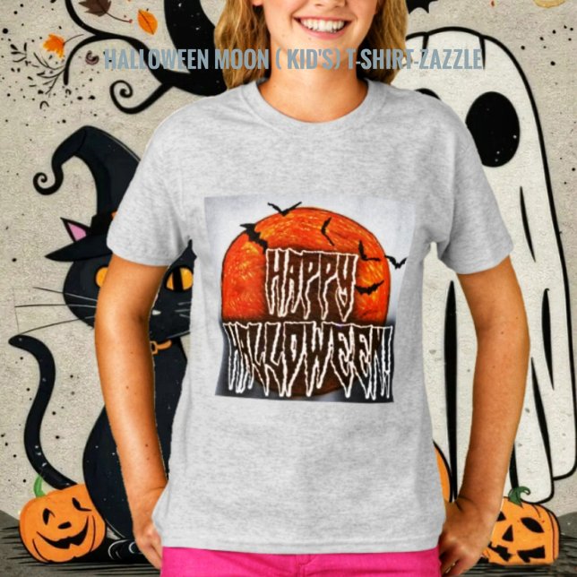 Camiseta Halloween Moon-PG (Criador carregado)